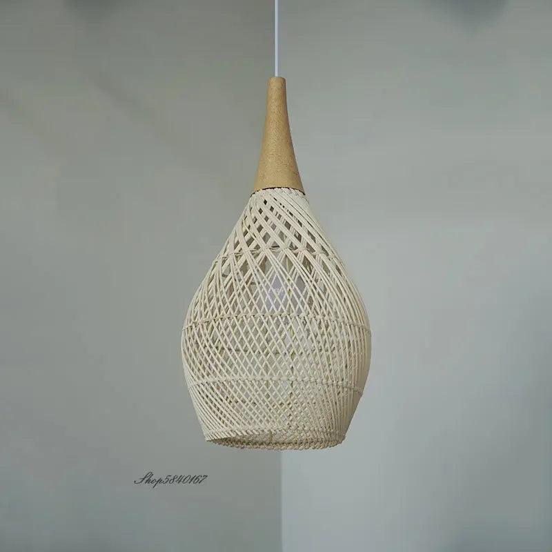 HANDMADE RATTAN LAMPS