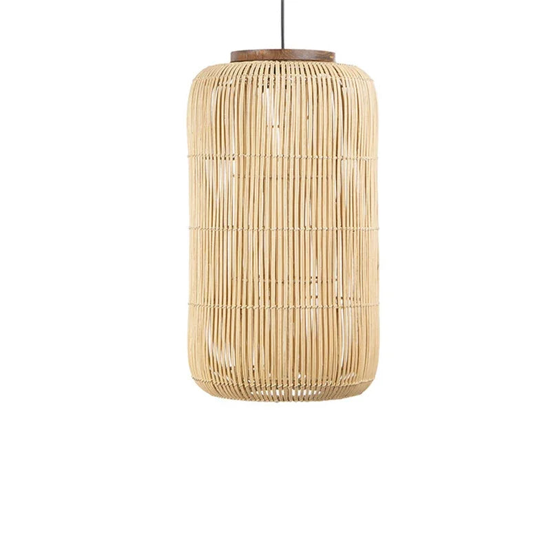 LED RATTAN PENDANT