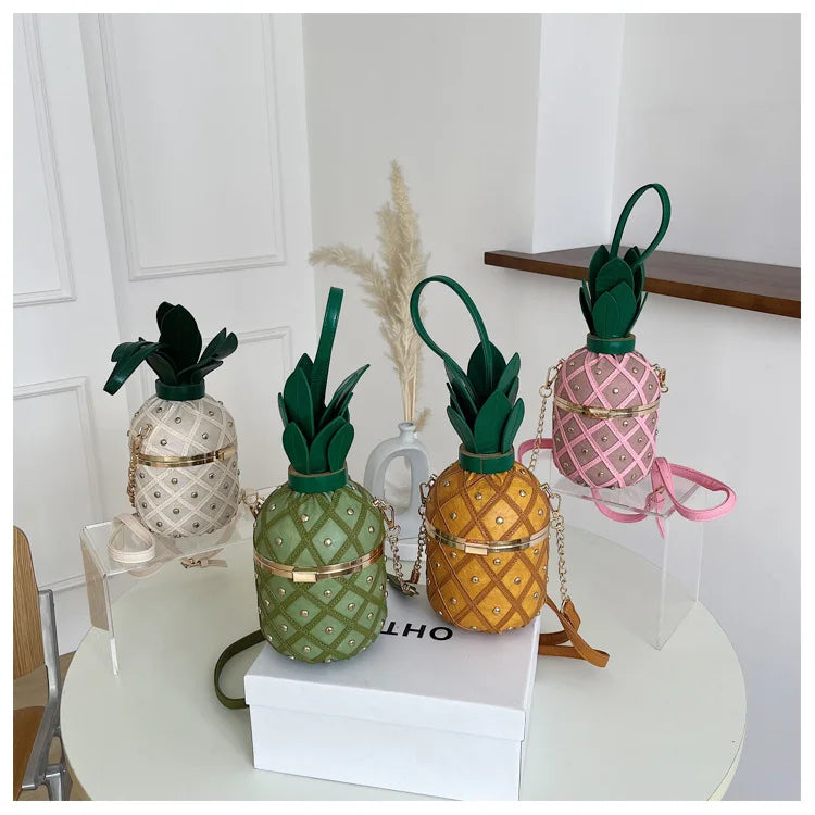 PINAPPLE SHAPE BAG