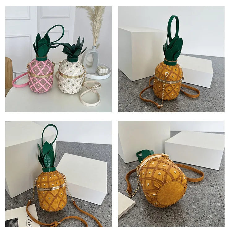 PINAPPLE SHAPE BAG