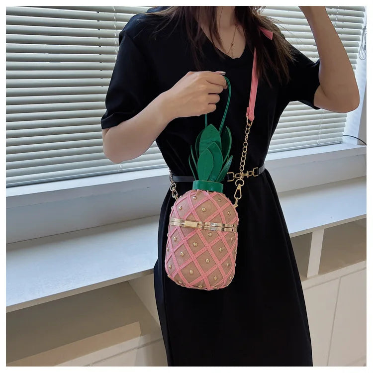 PINAPPLE SHAPE BAG