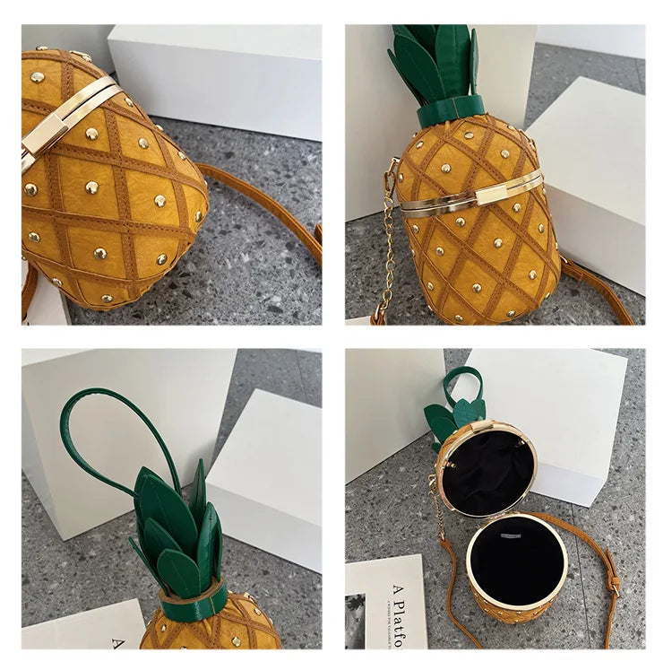 PINAPPLE SHAPE BAG