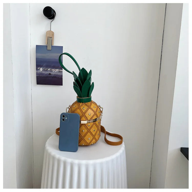 PINAPPLE SHAPE BAG