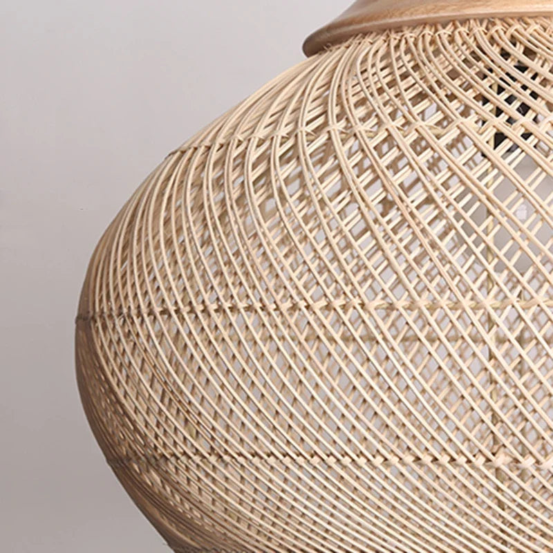 HANDMADE RATTAN LAMPS