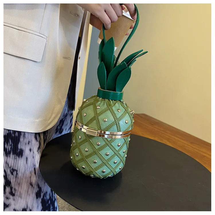 PINAPPLE SHAPE BAG