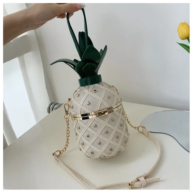 PINAPPLE SHAPE BAG