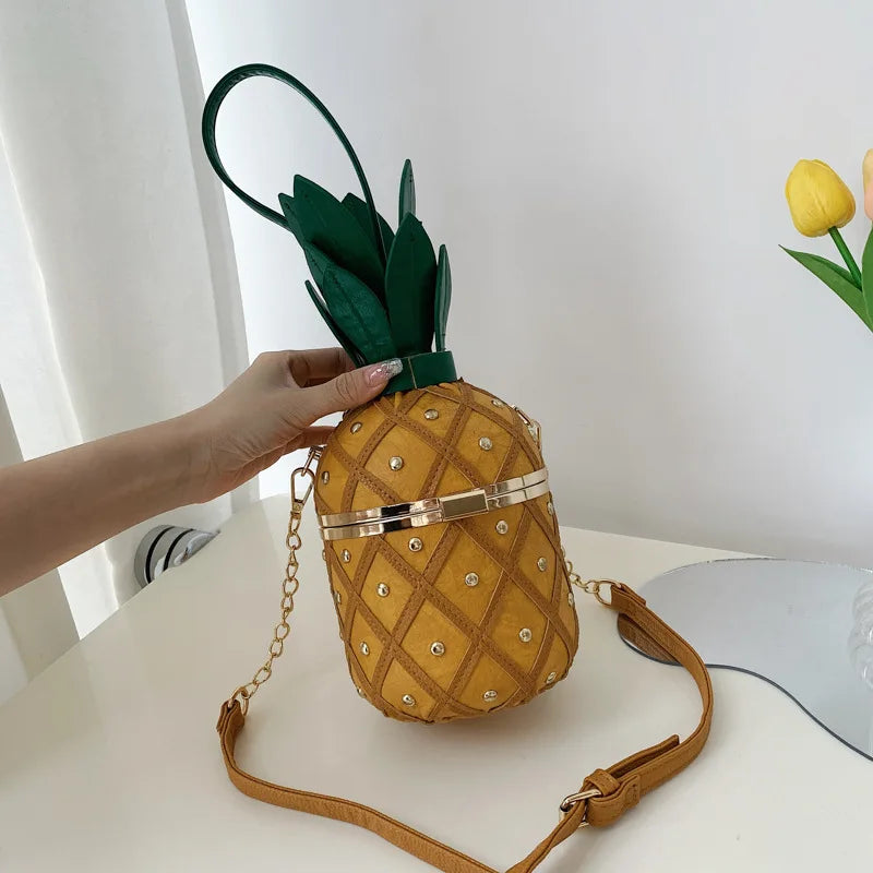 PINAPPLE SHAPE BAG