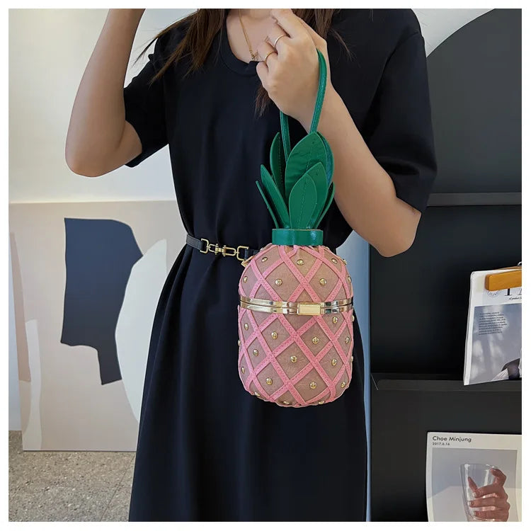 PINAPPLE SHAPE BAG