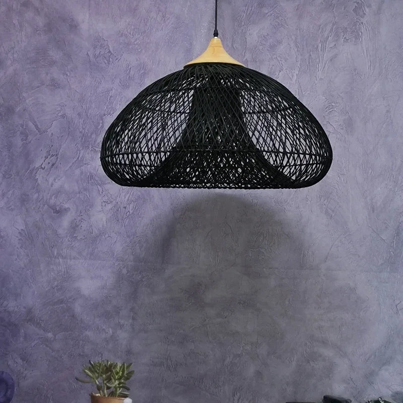 HANDMADE RATTAN LAMPS