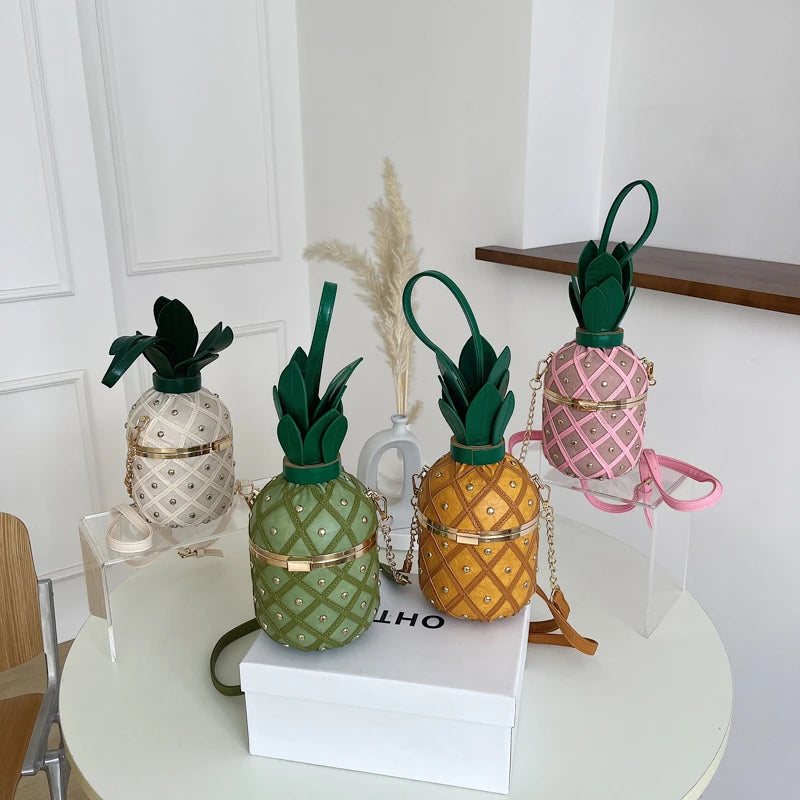 PINAPPLE SHAPE BAG