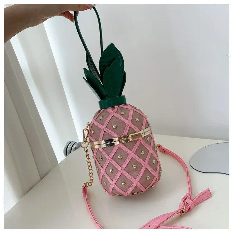 PINAPPLE SHAPE BAG