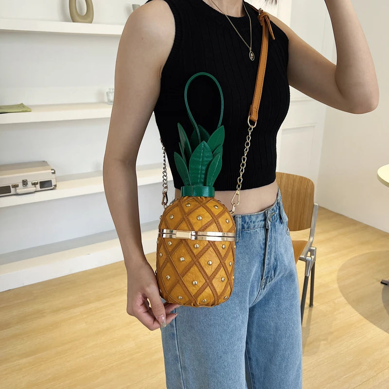 PINAPPLE SHAPE BAG