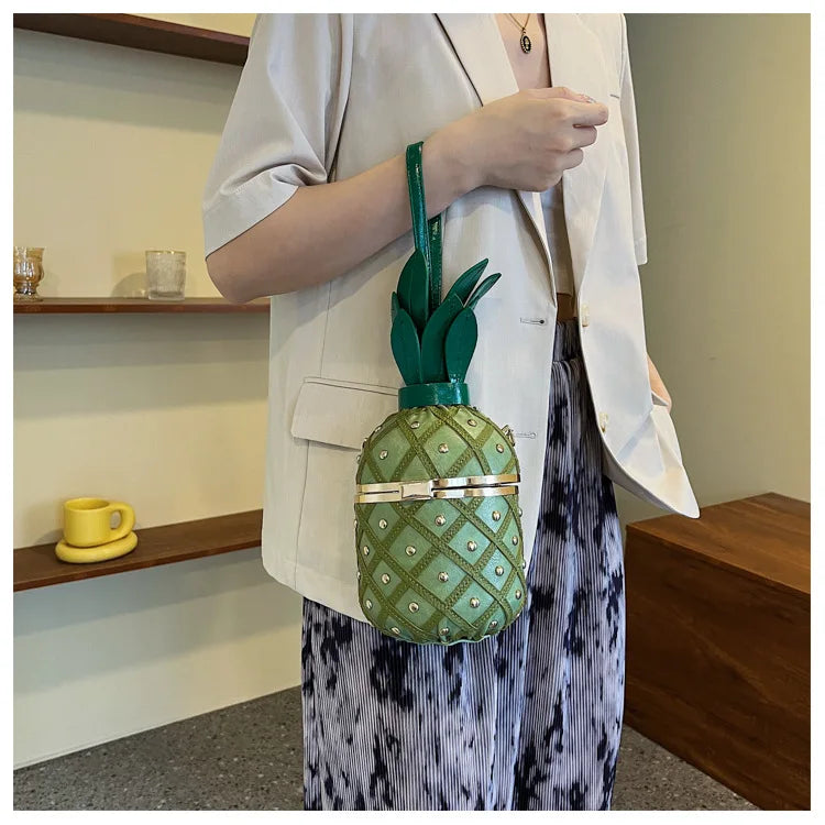 PINAPPLE SHAPE BAG