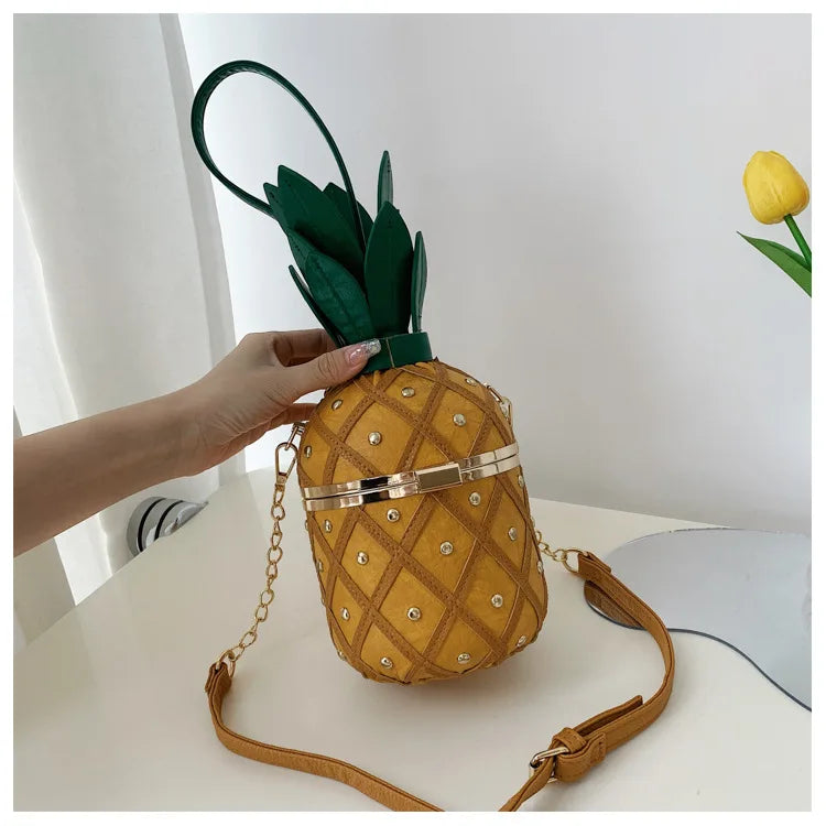 PINAPPLE SHAPE BAG