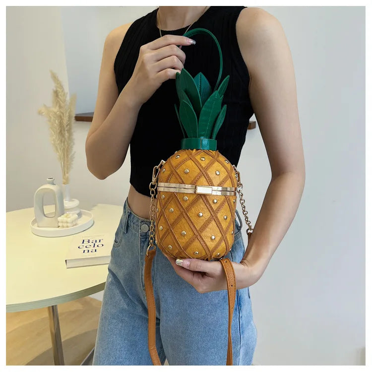 PINAPPLE SHAPE BAG