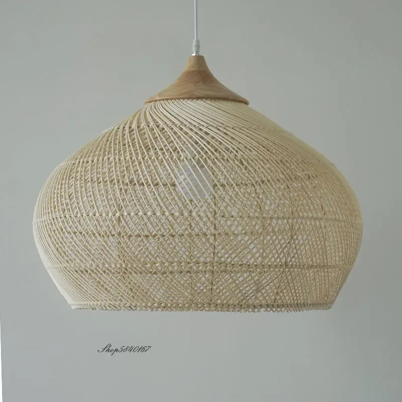 HANDMADE RATTAN LAMPS