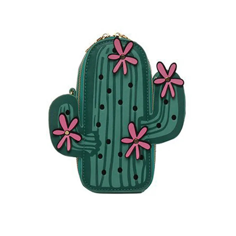 CACTUS SHAPE HANDBAG