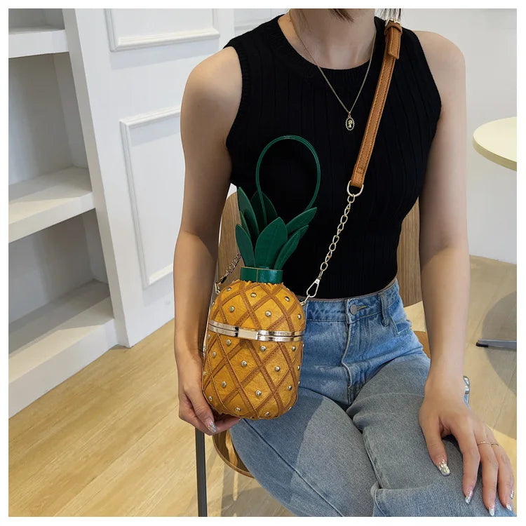 PINAPPLE SHAPE BAG