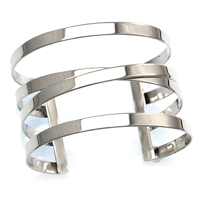 STERLING SILVER CUFF BRACELET